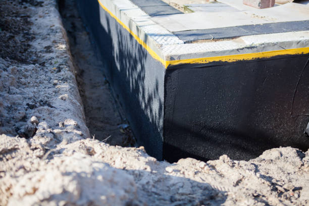 Professional Foundation Crack Repair technician working in Darien, IL